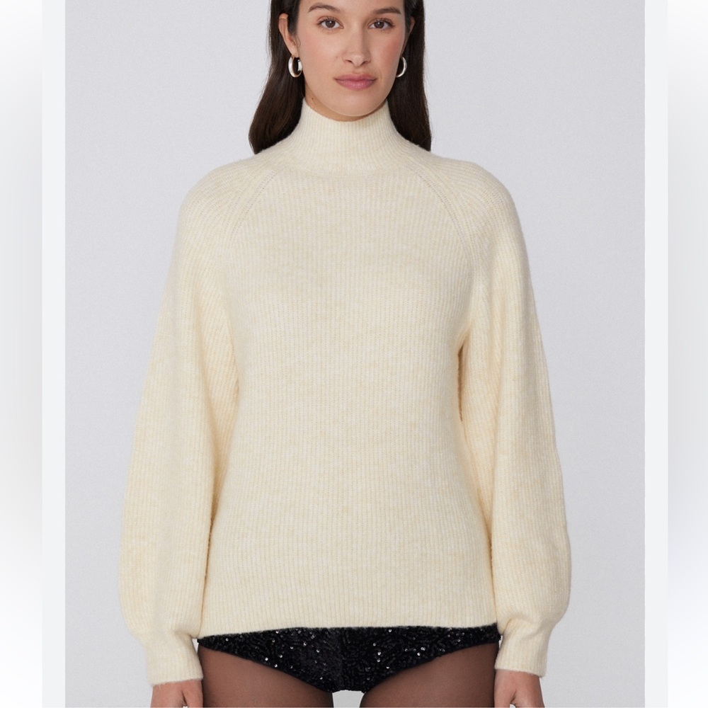 Cozy Cream Turtleneck Sweater